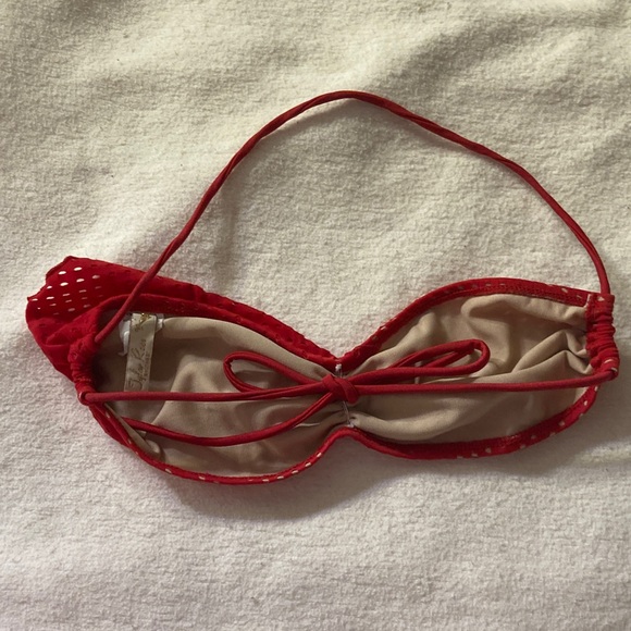Red Ruffle Bikini Set - Picture 5 of 10